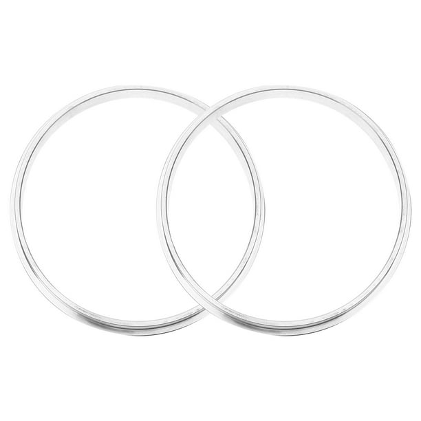 Máquina selladora de tazas de aluminio, 2 unidades, junta para sellado de tazas, anillo de sellado para té con leche