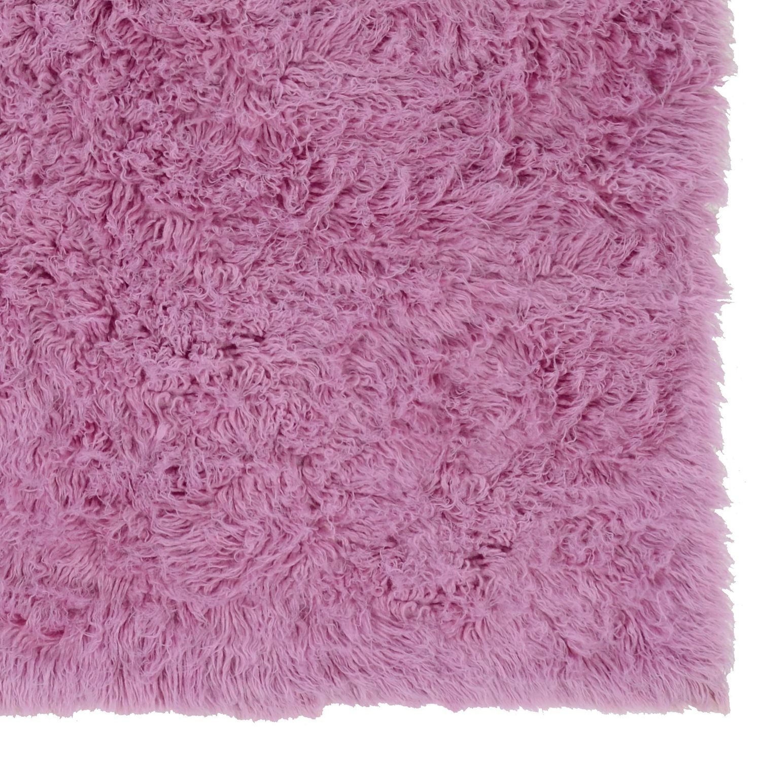 New Flokati 1400gr 5' x 8' Area Rug, Lilac
