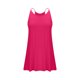 thumbnail image 4 of Vestido Corto de Verano de las Mujeres de Color Sólido sin Tirantes Sobre el Hombro de Espalda Plisado Vestido de Verano Casual sin Mangas, 4 of 7