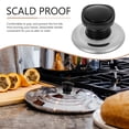 thumbnail image 5 of WRISTBIQUE Lid Handle Black Plastic Anti-Scald for Cookware 12Pcs, 5 of 8