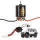 thumbnail image 2 of Motor ESC Set Universal RC Brush Motor Rendimiento Estable Torsión Grande para Coche de Control Remoto Fugacal Otros, 2 of 8