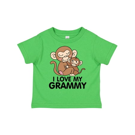 

Inktastic I Love My Grammy Gift Toddler Boy or Toddler Girl T-Shirt