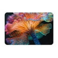 thumbnail image 1 of Balery Bioluminescent Underwater Flower Felpudo de franela, resistente a las manchas y a la decoloración, para uso interior y exterior, fácil de limpiar, 40 x 60 cm, 1 of 7