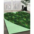 thumbnail image 2 of Ahgly Company Indoor Rectangle Patterned Stoplight Go Green Area Rugs, 7' x 10', 2 of 6