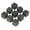 Black-9Pcs, variant on HomeLife 6/9Pcs Reusable Wine Drinks Cooler Ice Cube Chilling Stone Rock Barware Tool