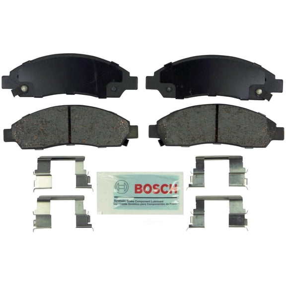 Bosch BE1039H Bosch Blue Ceramic Brake Pads with Hardware