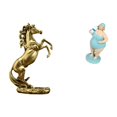 thumbnail image 1 of Estatua de caballo, traje de baño, figura de dama, decoración de mesa, escultura de mujer de playa, material de resina, adecuada para sala de estar, o, 1 of 8