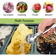 thumbnail image 7 of Vive Comb Ice Cream Scoop Trigger Release Stainless Steel Spoon, 7 of 7