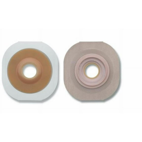 New Image Flextend Ostomy Barrier, Pre-Cut, Extended Wear, Adhesive Tape, 70 mm Flange, Blue Code, 2 Inch Opening, 5 Count