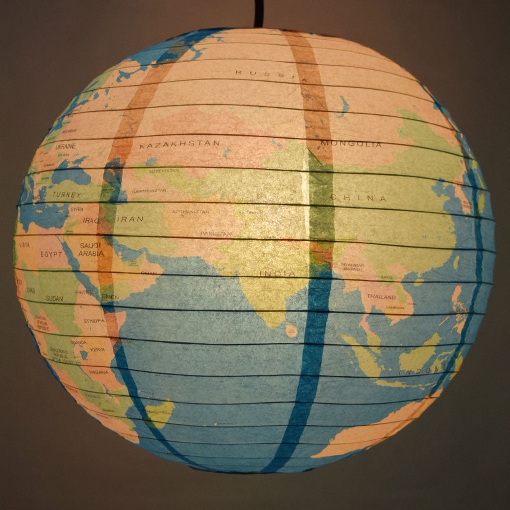 world paper lanterns