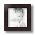 thumbnail image 2 of ArtToFrames 5" x 5" Mahagony with Gold Beads Picture Frame, 5x5 inch Brown Wood Poster Frame (WOM-4412), 5 Pack, 2 of 8