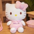 thumbnail image 1 of Kawaii Kuromi gatito gato de peluche muñeca variedad de ropa gatito muñecas niña cama durmiendo juguetes de peluche para niños, 1 of 4