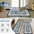 thumbnail image 2 of Kitchen Rugs and Runners Set of 3, Yamaziot Kitchen Mat for Floor, Non Slip Skid Comfort Washable Farmhouse Kitchen Carpet for Laundry Room Sink, 20"x32"+20"x32"+20"x47", 2 of 8