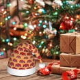 thumbnail image 6 of Haiem Red Cars Pattern Santa Hat Confortable Velvet Christmas Hat for Christmas Party Favors Fit for Adults Men Women, 6 of 6