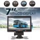 thumbnail image 5 of Sistemas de Cámaras de Respaldo Automotrices,Heavy Duty Cámara de marcha atrás 7inch Monitor de visión trasera Kit de marcha atrás para Camión Caravana Autobús, 5 of 9