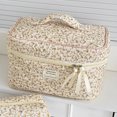 thumbnail image 4 of Tocador Organizador Aseo Bag Cosmetic Nylon Gran Capacidad Con Zipper Viajes para Mujeres, 4 of 7