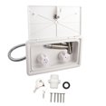 thumbnail image 2 of Aramox Exterior Shower Kit for Rv Campervans Trailer, Exterior Shower Box Kit 1.5m Metal Hose Outdoor Washing Spray Box Set, 2 of 8