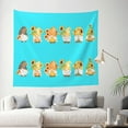 thumbnail image 2 of Daiia Sunflower Gnomes 5 Pattern Tapestry 60x51 Inches Wall Hanging Tapestry Artistic Wall Hanging Bedroom Wall Decor Living Room Tapestry Dorm Room Decor, 2 of 9