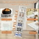 thumbnail image 4 of 6 Niveles Zapatera Organizador,Zapatos de Almacenamiento Plegables,Caja de Zapatos de Plástico con Tapa,Zapatera Apilable,Adecuado para Sala de Estar, Armario, Dormitorio, 4 of 8