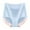 Light Blue, variant on Panties for Women,High Waist Seamless Panties Breathable Ice Silk Microfiber Fabric for Comfort and Wear,Womens Underwear,Light Blue,M