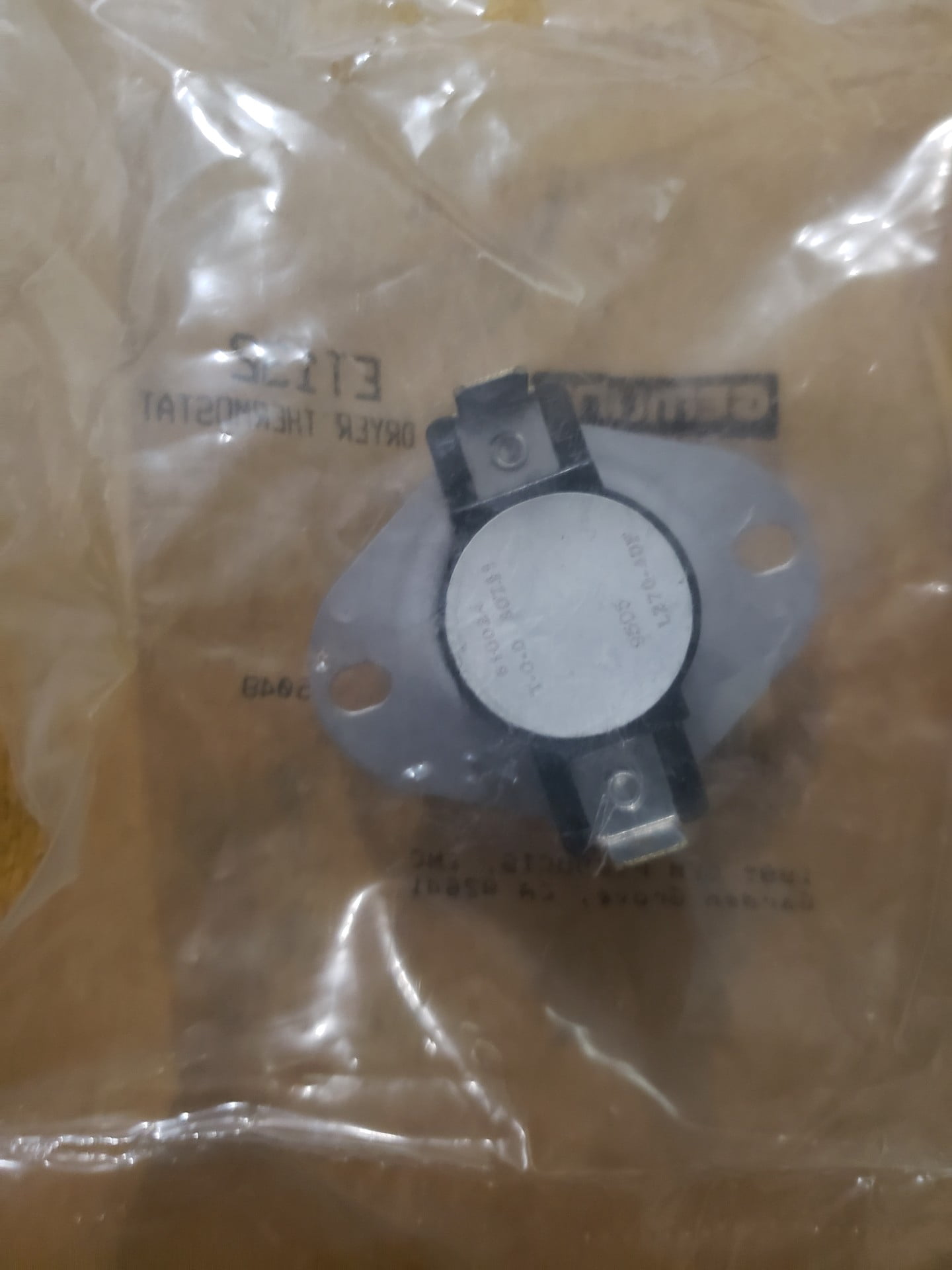Gemline Dryer Thermostat ET132
