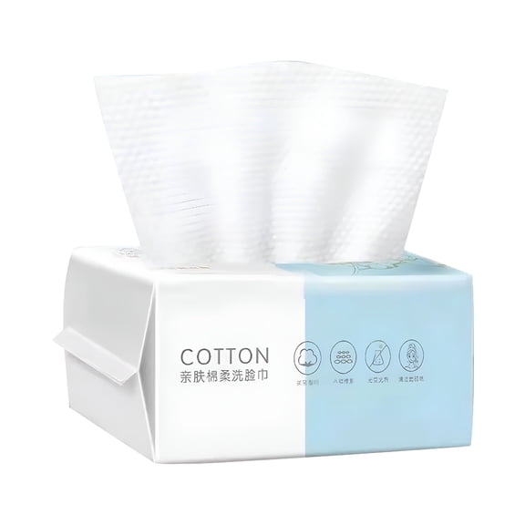 ACDANC 1 Pack of Face Towels,Disposable Face Towel Face Cloths for Washing Cotton Face Cloths Towelettes for Washing and Drying for Cleansing and Travel Makeup