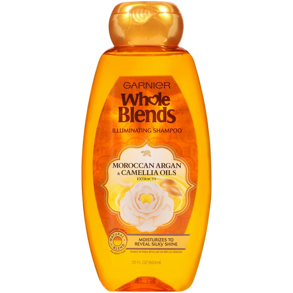 Garnier Whole Blends Shampoo with Moroccan Argan & Camellia Oils