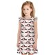 thumbnail image 1 of Fotbe Dachshund And Hearts Vestido de Dormir para Niñas de 3 a 10 Años, Mangas Cortas, Estilo Princesa, Pijama Camisón con Mangas Voladas-Large, 1 of 6