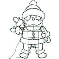thumbnail image 1 of ProductWorks 48 Pouces Pro-Line Animation LED Père Noël Flottant Décoration de Jardin de Noël, 1 of 9
