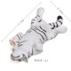 thumbnail image 2 of Imán de nevera de resina con forma de tigre acostado con forma de animal 3D para nevera, 2 of 2