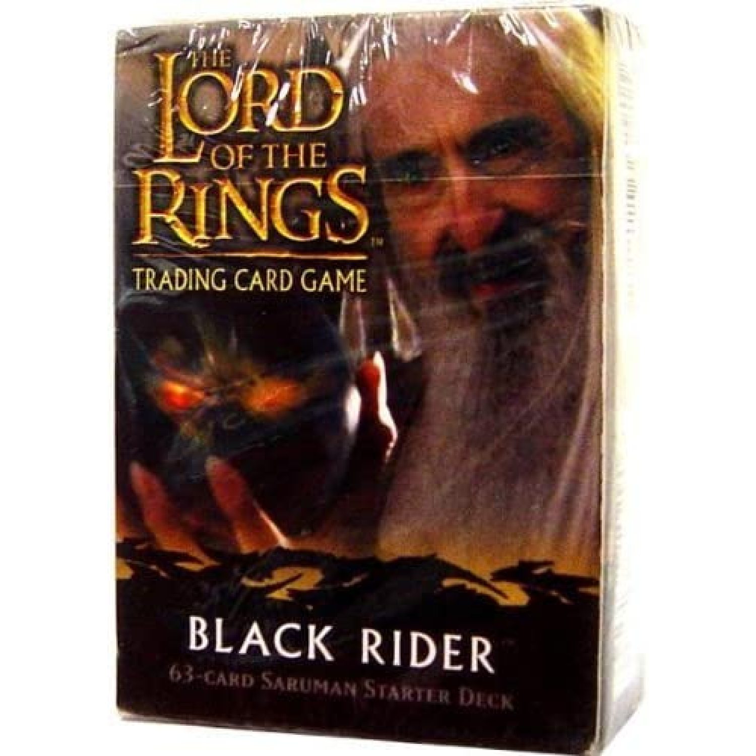 Lord of the Rings Card Game Theme Starter Deck Black Rider Saruman Deck