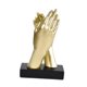 thumbnail image 1 of Estatua de gestos de mano ESCULTURA MODERNA SELECHA de AVISO DEL REFECTO DEL HOMBRE de LA MANO Decoración de escritorio para la estantería del porche 1 par de manos, 1 of 8