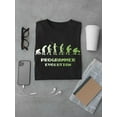 thumbnail image 3 of Programmer Evolution T-Shirt Men -Smartprints Designs, Male Small, 3 of 4