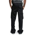 thumbnail image 5 of Liacowi Liacowi Men´s Urban Straight Leg Jogger Heavy Weight Fleece Cargo Pocket Sweat Pants, 5 of 7