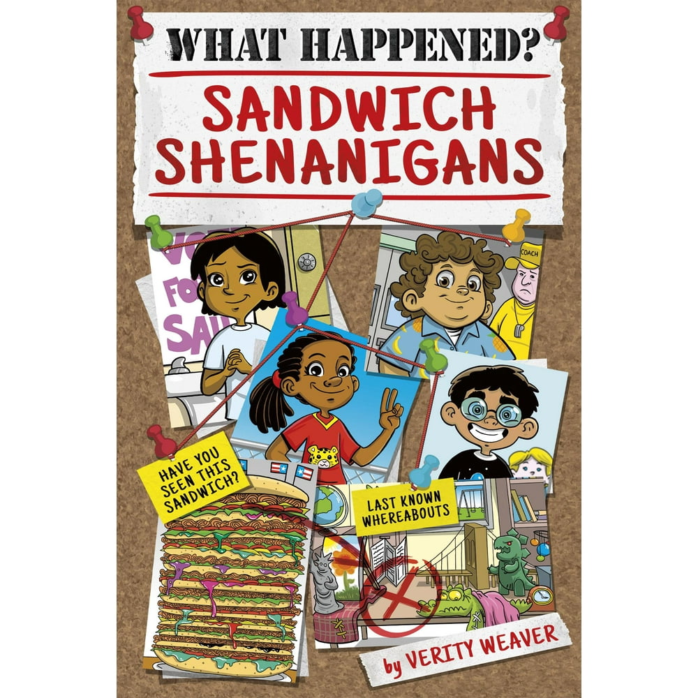 What Happened? (Set of 4) Sandwich Shenanigans (Paperback) Walmart