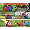 thumbnail image 7 of Toss and Catch Ball Game, Kids Toddler Baseball Glove & Catch Ball Toys, Kids Outdoor Games for Family, Toys for Beach Pool Yard Outside, Birthday Gift for Ages 3 4 5 6 7 8-12 Year Old Boys Girls, 7 of 7