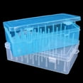 thumbnail image 5 of New Sewing Thread  Box 42 Pieces Spools Bobbin Carrying Case Container Holder Craft Spool Organizing Case Sewing 24 Spools, 5 of 9