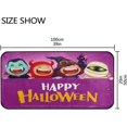 thumbnail image 3 of SKYSONIC Cute Halloween Witch Vampire Kitchen Rugs 39×20 in,Non Slip Washable Cushioned Carpets Polyester AntiFatigue Comfort Porch Floor Mat Doormat Halloween Decoration, 3 of 7