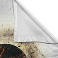 thumbnail image 3 of Ambesonne Letter S Kitchen Curtains, Uppercase S Fiery Hot, 55"x39", Orange Black Tan, 3 of 3