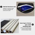 thumbnail image 2 of Signal Blocking Bag Anti-tracking Storage Protection Phone Blocker Wallet Reusable Smartphone Protector Shielding Pouch Orange, 2 of 6