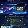 thumbnail image 4 of Radio para auto iCarSEPTON con pantalla táctil de 7" 5G WiFi y GPS, 4 of 7