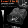 thumbnail image 4 of 2024 New 40M 2.5K Hd Goggles Infrared Binoculars, with 3'' Large Screen 8X Digital Zoom, Rechargeable Lithium Battery, for Travel Camping, 4 of 9