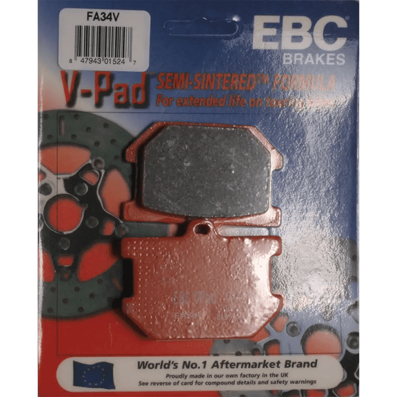 EBC Brakes FA34V; Brake Pads V-Series