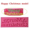 thumbnail image 1 of Merry Christmas English Alphabet Fondant Large Jewelry, 1 of 7
