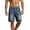 Blue, variant on Cmfcve Jean Shorts for Men Classic Relaxed Fit Comfort Pocket Denim Short