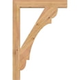 thumbnail image 3 of Ekena Millwork 3 1/2"W x 26"D x 38"H Olympic Block Smooth Bracket, Western Red Cedar, 3 of 4
