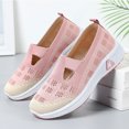 thumbnail image 6 of Walking Shoes for Womens New Wove Breathable Soft Orthopedic Comfortable Slip-On Sneakers for Women Indoor Outdoor Casual Athletic Work Shoe, 6 of 7