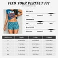 thumbnail image 6 of KLL Sea Turtle Pattern Workout Shorts for Women Scrunch Short Gym Yoga Running Sport Active Exercise Fitness Shorts, 6 of 8