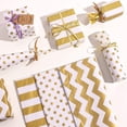 thumbnail image 3 of Papel de seda Whaline Metallic Gold, 180 hojas, 50 x 35 cm, 3 of 7