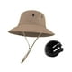 thumbnail image 2 of Sombrero ajustable para la barbilla Jinwen Gorra de playa transpirable resistente al impacto Caqui, 2 of 8